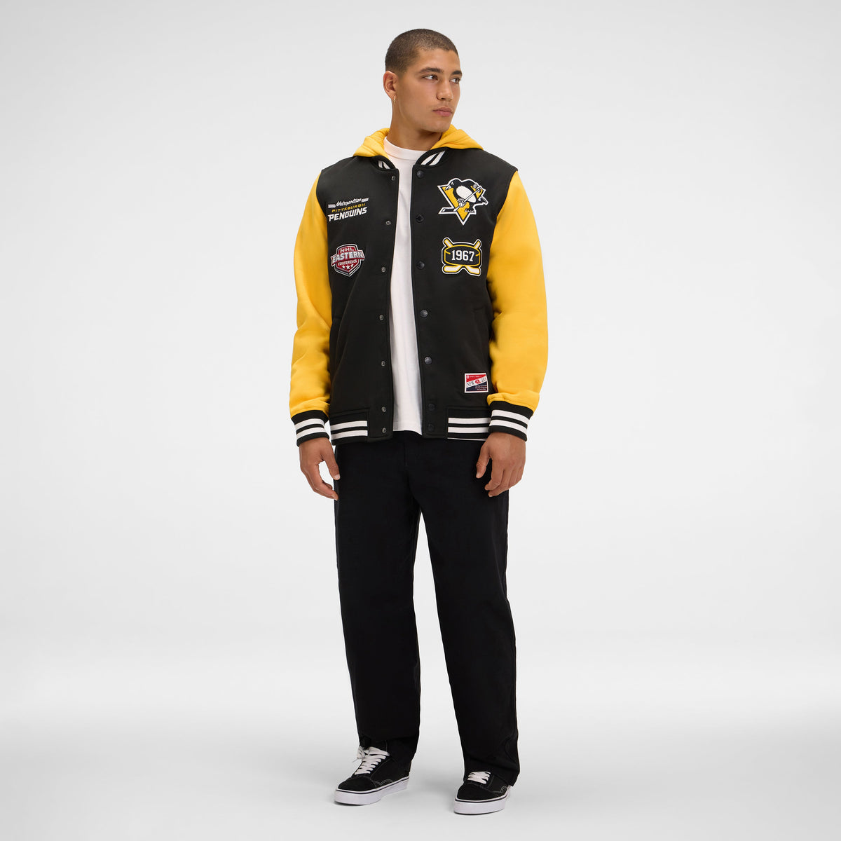 Anaheim Ducks Throwback Black Jacket