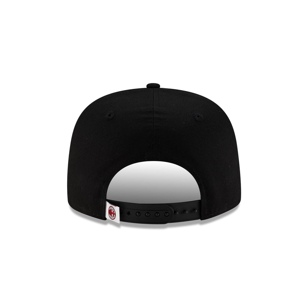 AC Milan M Logo Black Golfer Hat