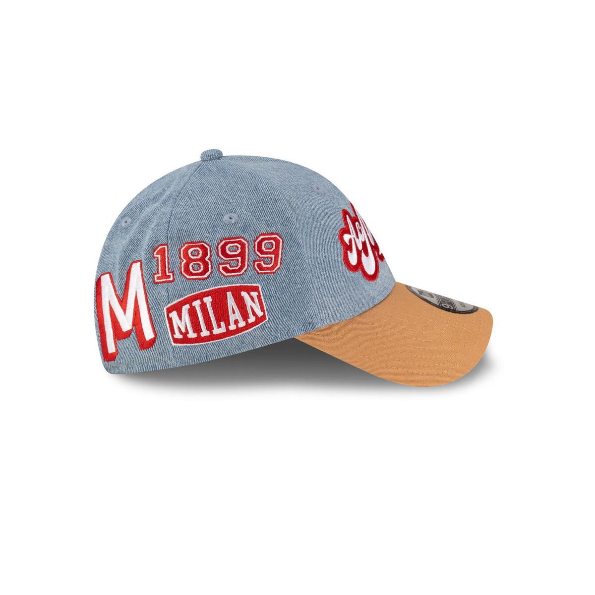 AC Milan Denim 9FORTY Adjustable Hat