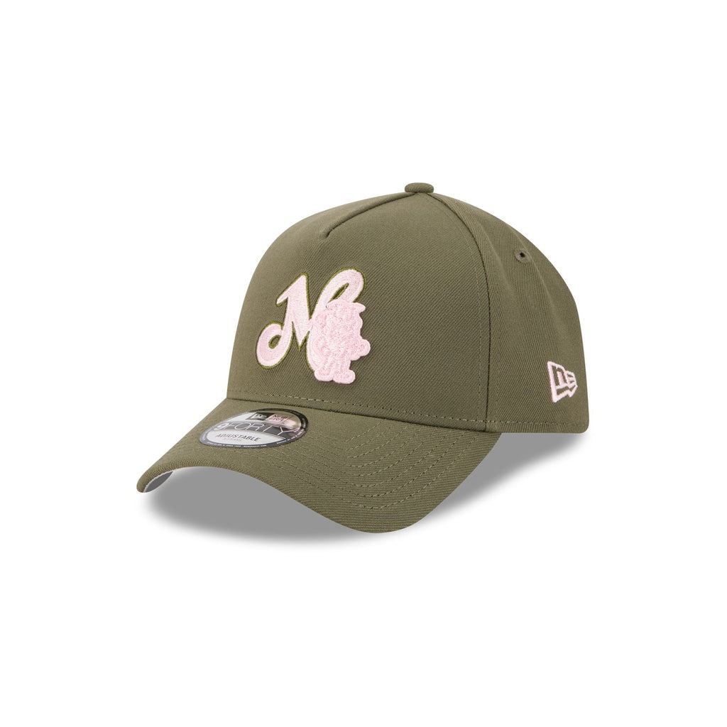 Acereros de Monclova Olive 9FORTY A-Frame Snapback Hat