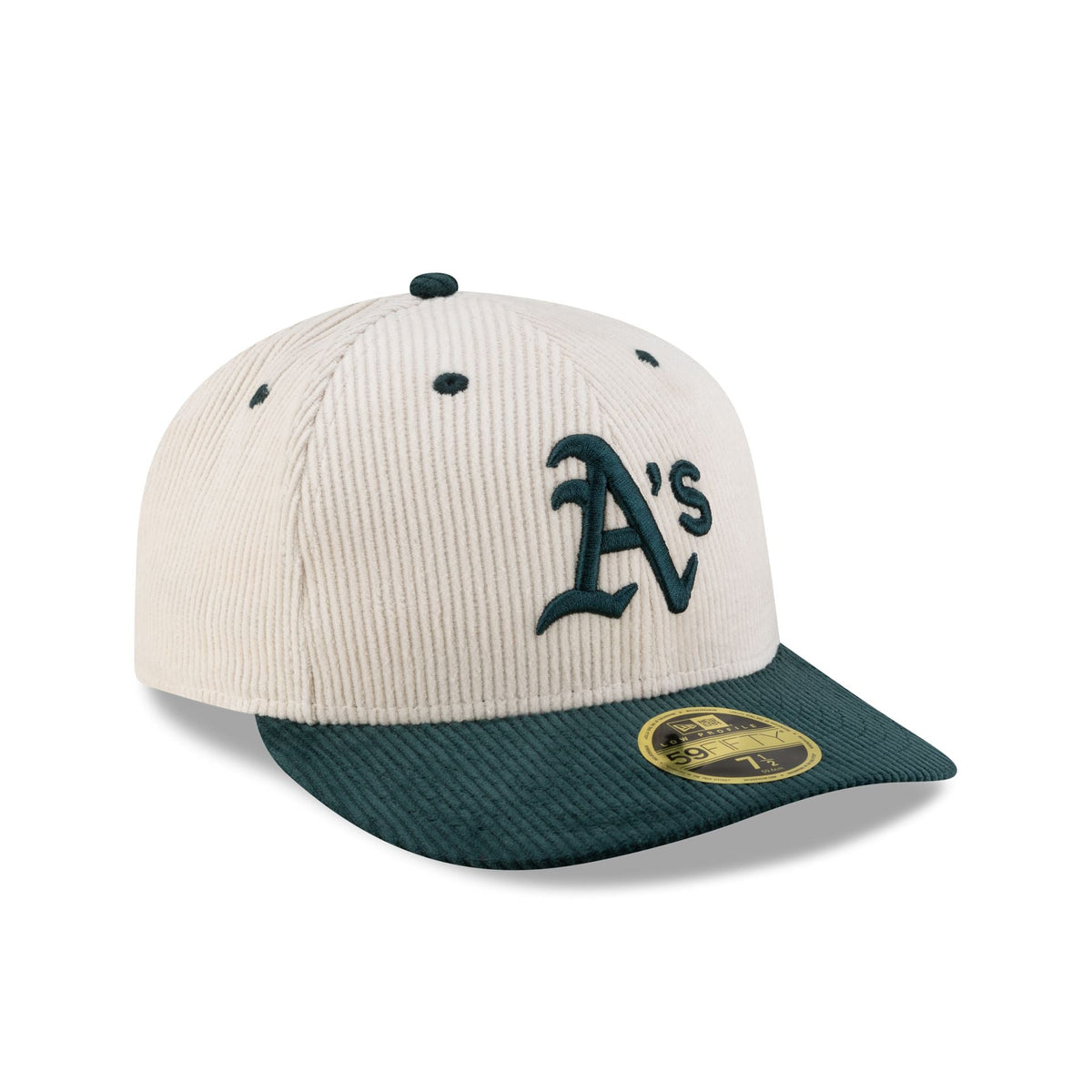 Athletics Cord Cream Low Profile 59FIFTY Fitted Hat