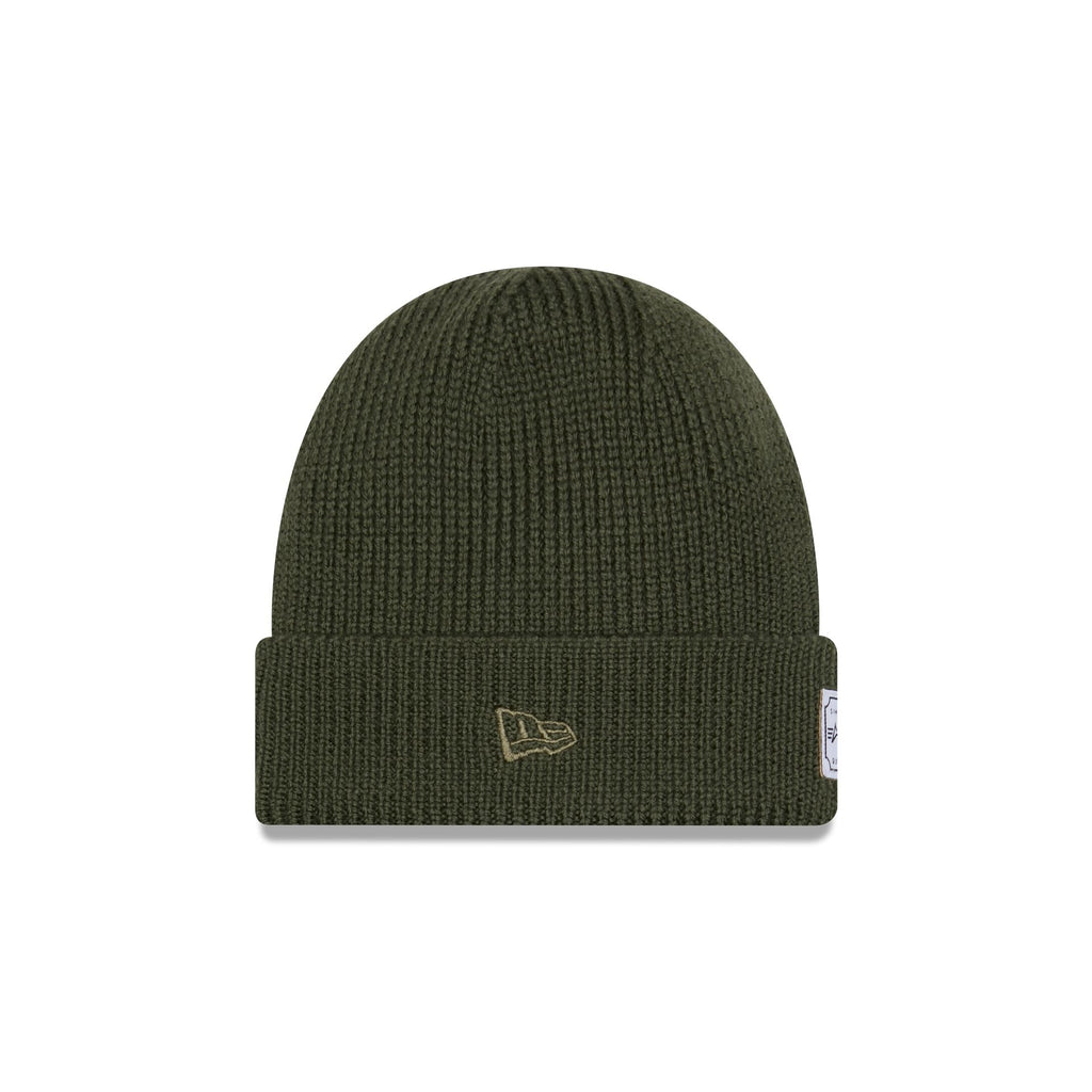 Alpha Industries x San Diego Padres Olive Green Cuff Knit Hat