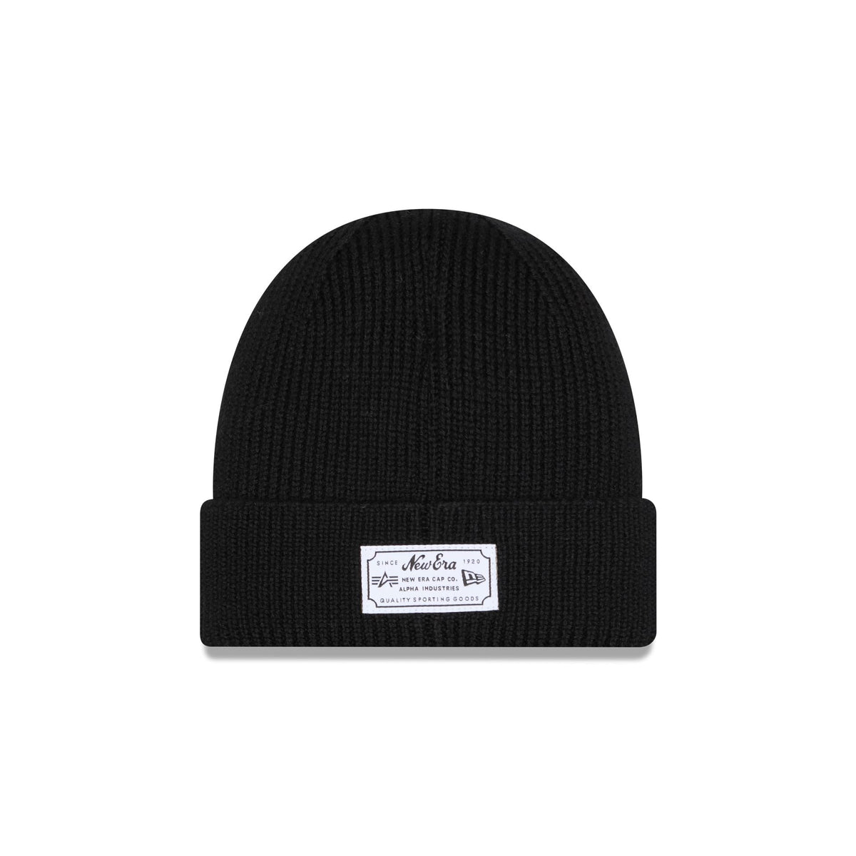 Alpha Industries x Toronto Maple Leafs Black Cuff Knit Hat