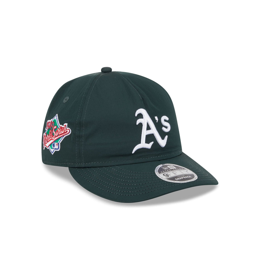 Athletics Nylon Retro Crown 9FIFTY A-Frame Snapback Hat