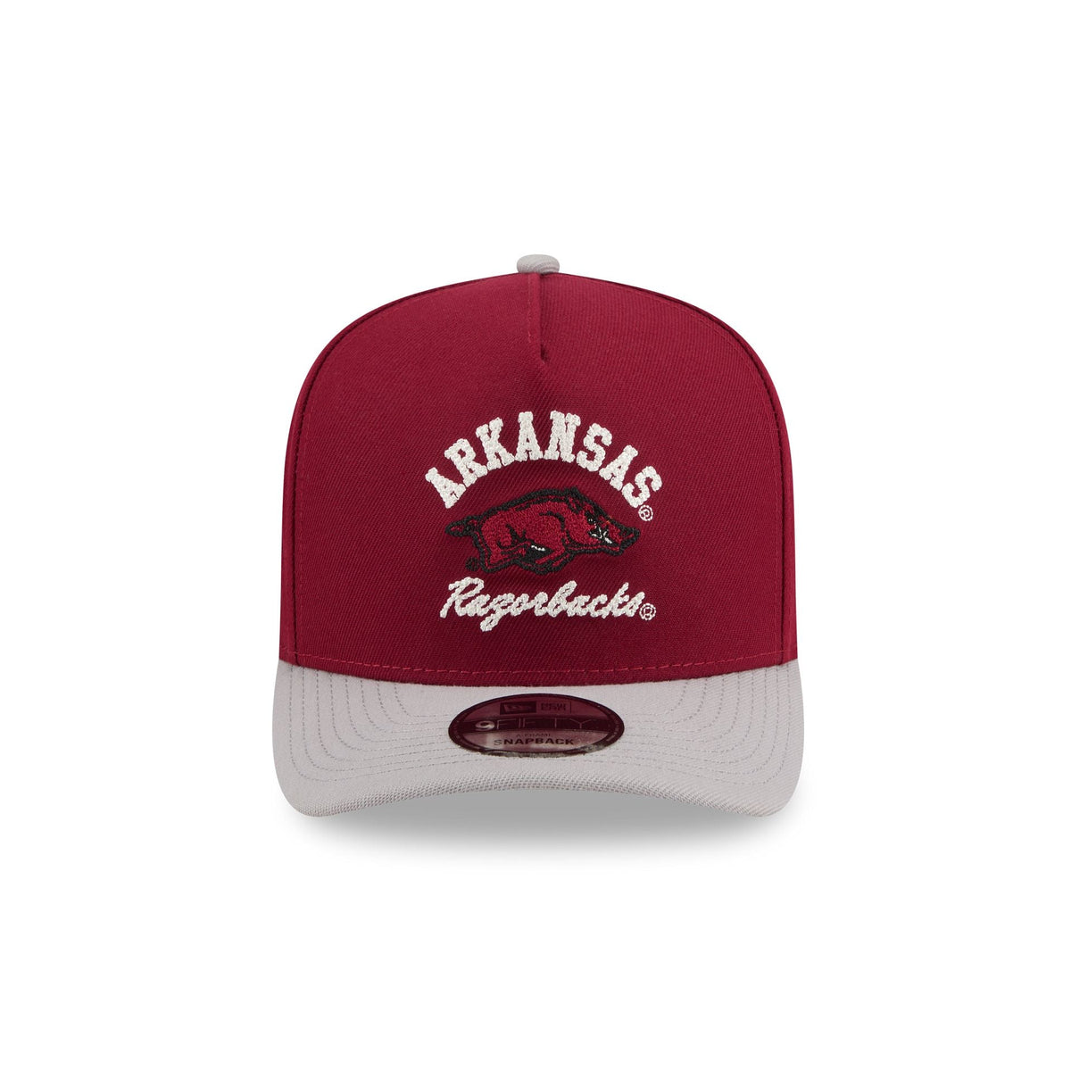 Arkansas Razorbacks Arched 9FIFTY A-Frame Snapback Hat
