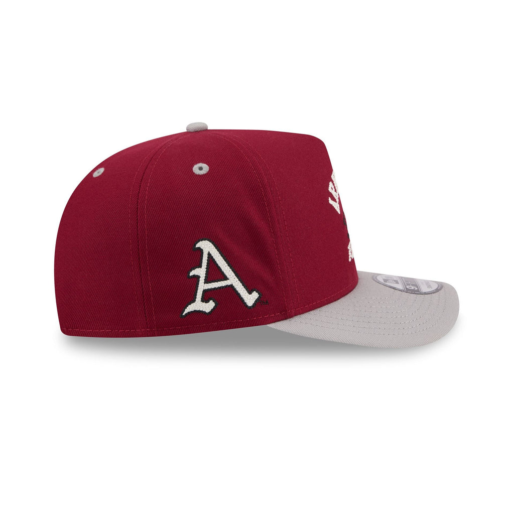 Arkansas Razorbacks Arched 9FIFTY A-Frame Snapback Hat
