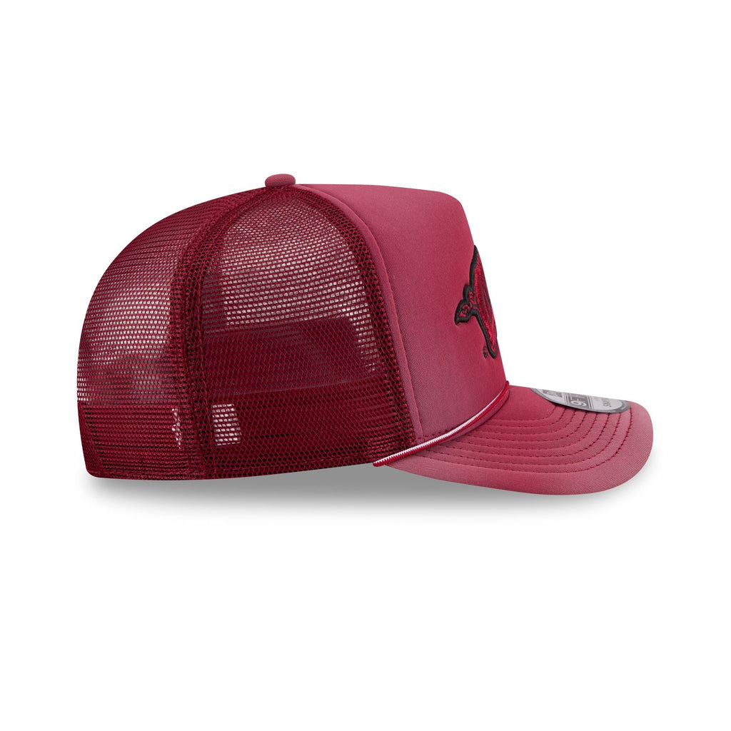 Arkansas Razorbacks Worn 9FIFTY A-Frame Trucker Hat