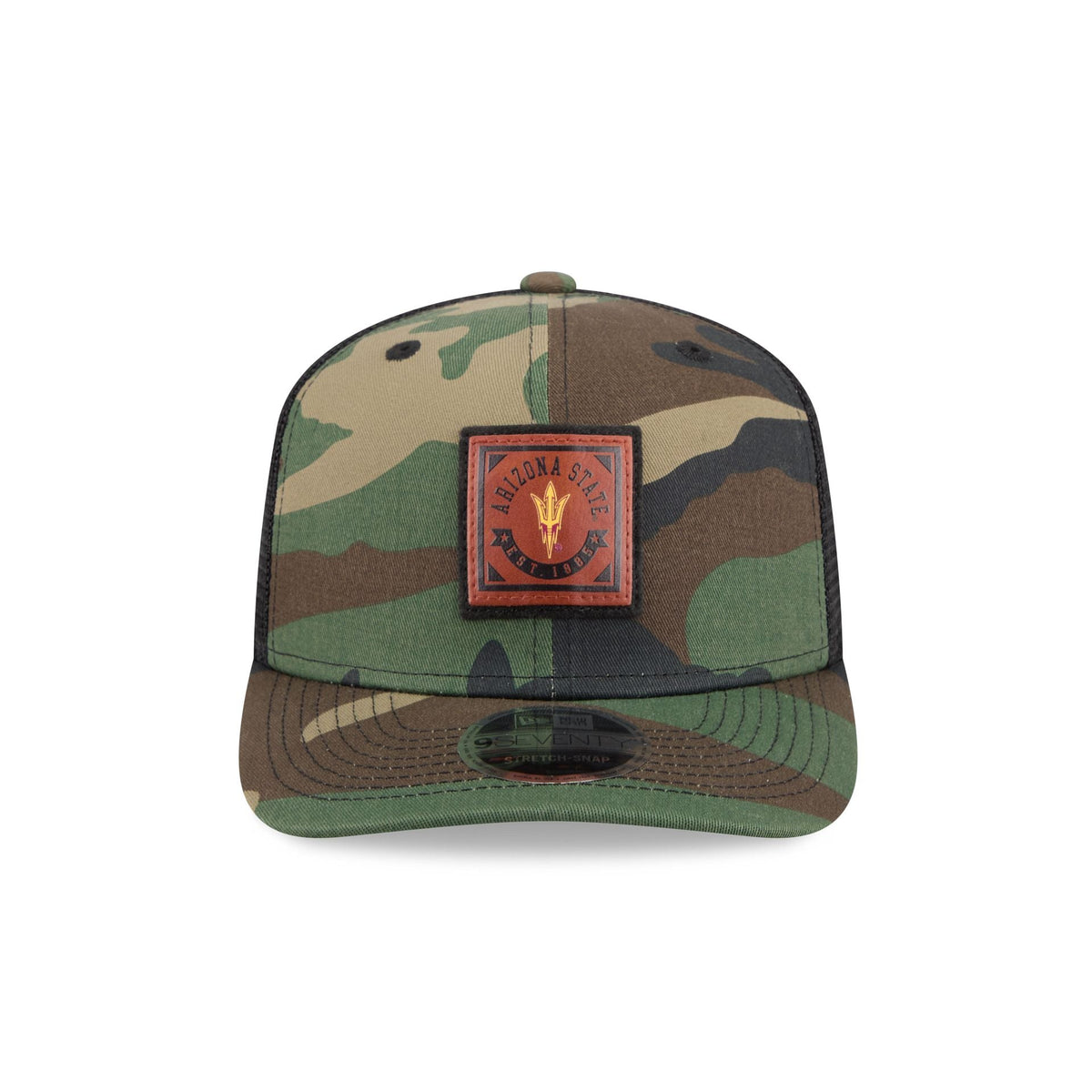 Arizona State Sun Devils Camo Canvas 9SEVENTY Trucker Hat