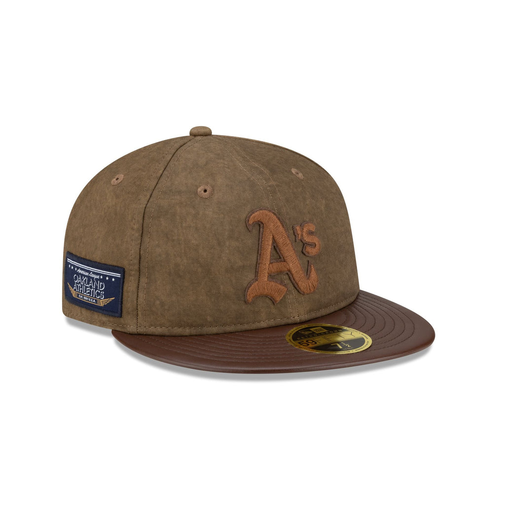 Athletics Utility Linen Retro Crown 59FIFTY Fitted Hat