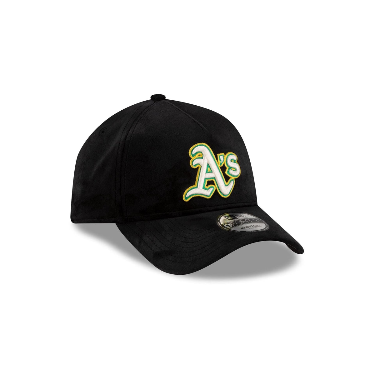 Athletics Velour 9FORTY A-Frame Snapback Hat