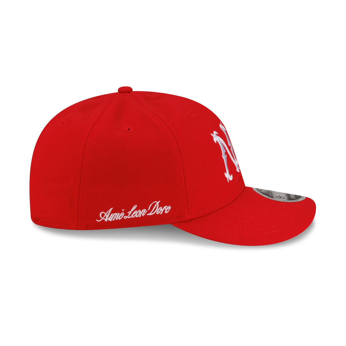 Aimé Leon Dore New York Highlanders Front Door Red Retro Crown 9FIFTY Strapback Hat