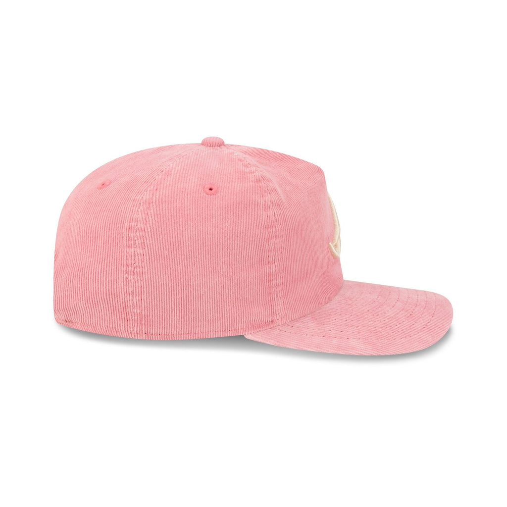 Atlanta Braves Pink Washed Corduroy 19TWENTY Adjustable Hat