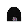 Toronto Raptors Black Cuff Knit Beanie Hat