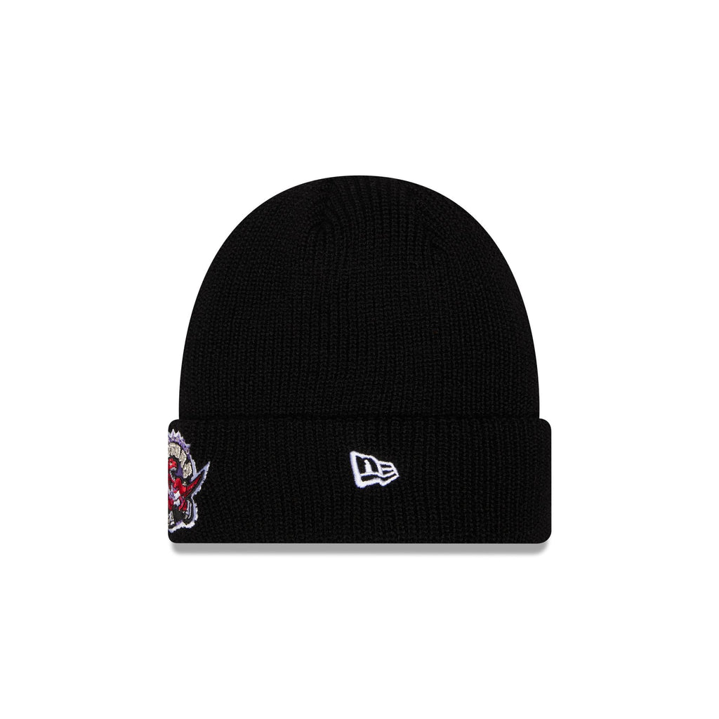 Toronto Raptors Black Cuff Knit Beanie Hat