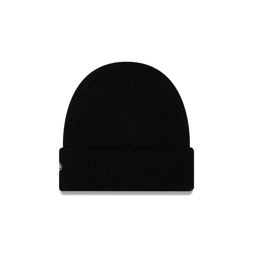 Toronto Raptors Black Cuff Knit Beanie Hat