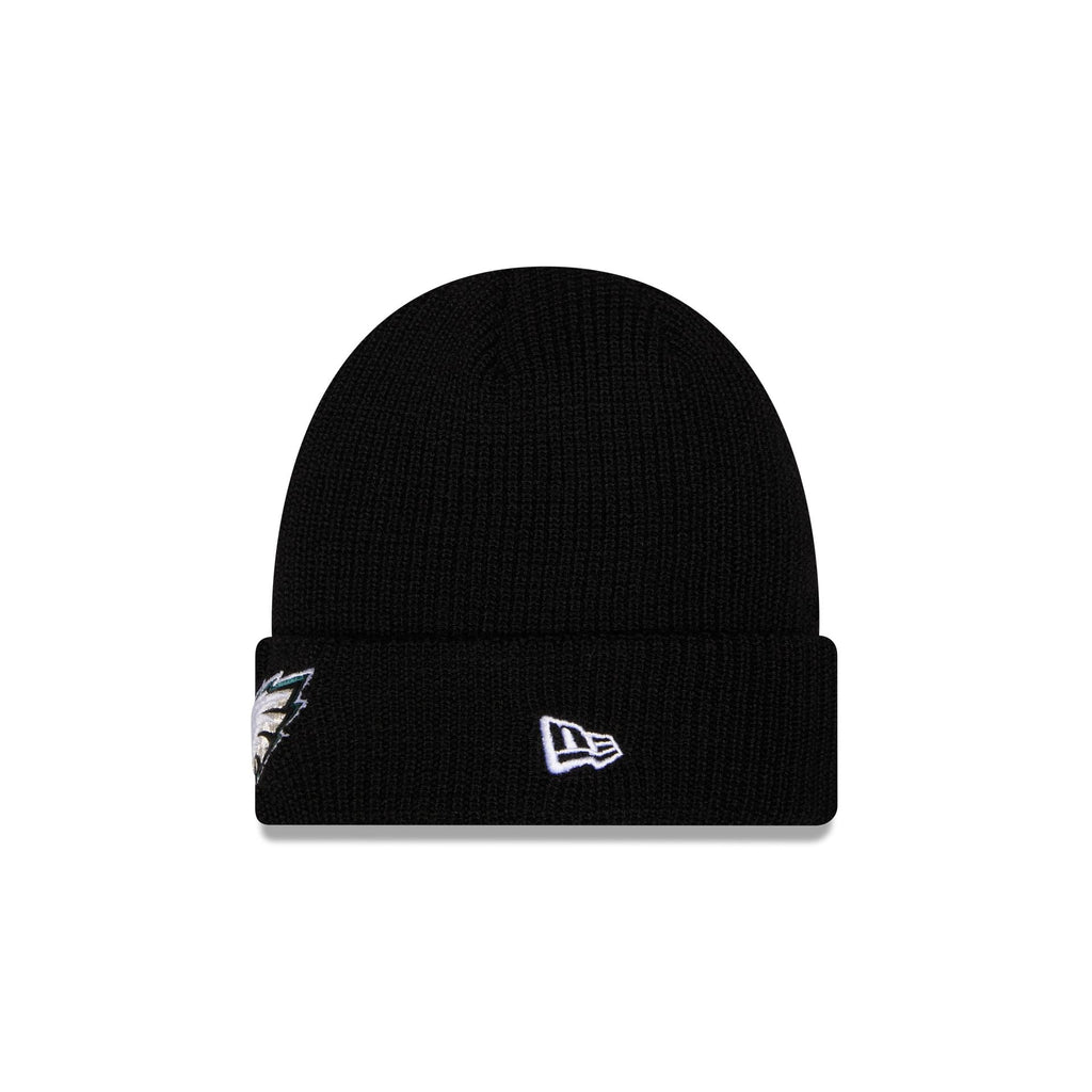 Philadelphia Eagles Black Cuff Knit Beanie Hat