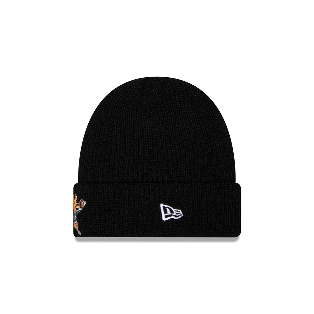 Milwaukee Bucks Black Cuff Knit Beanie Hat