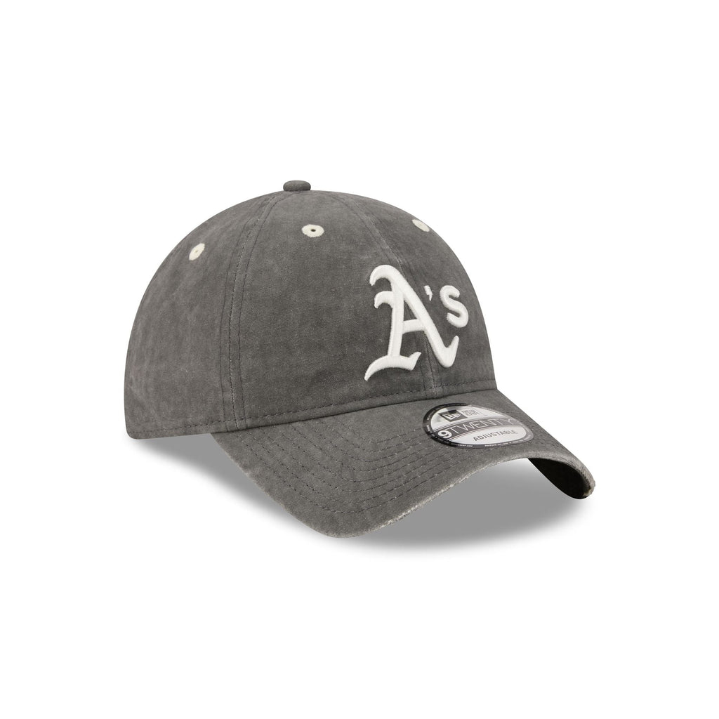 Athletics Washed Black Cotton 9TWENTY Adjustable Hat