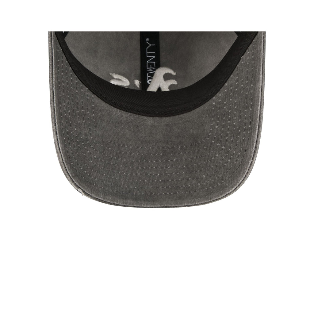 Athletics Washed Black Cotton 9TWENTY Adjustable Hat