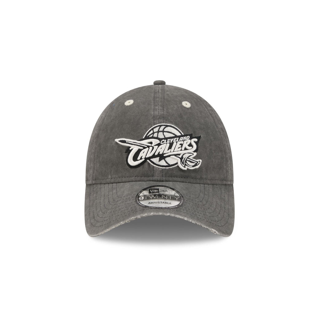 Cleveland Cavaliers Washed Black Cotton 9TWENTY Adjustable Hat