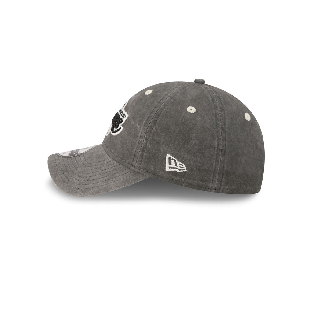 Los Angeles Lakers Washed Black Cotton 9TWENTY Adjustable Hat