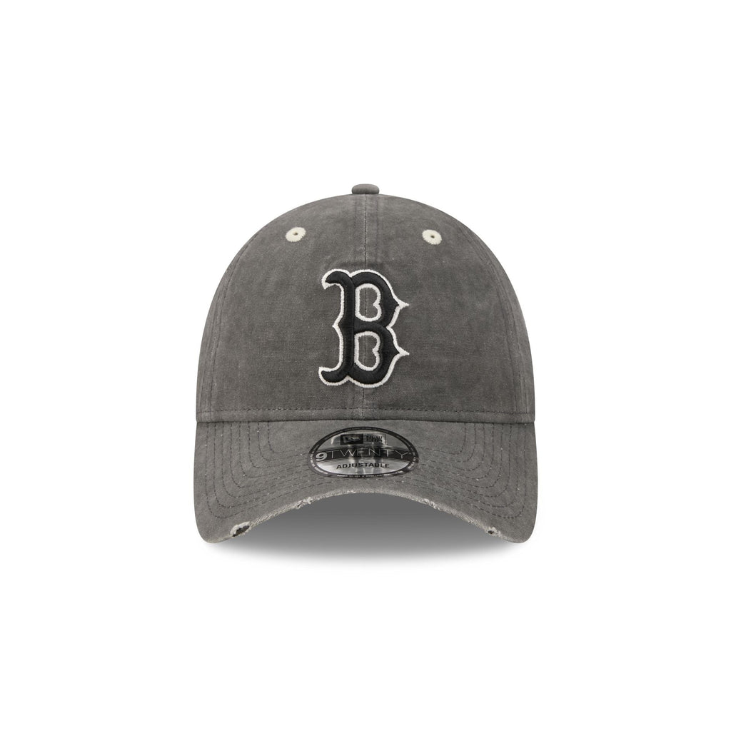 Boston Red Sox Washed Black Cotton 9TWENTY Adjustable Hat