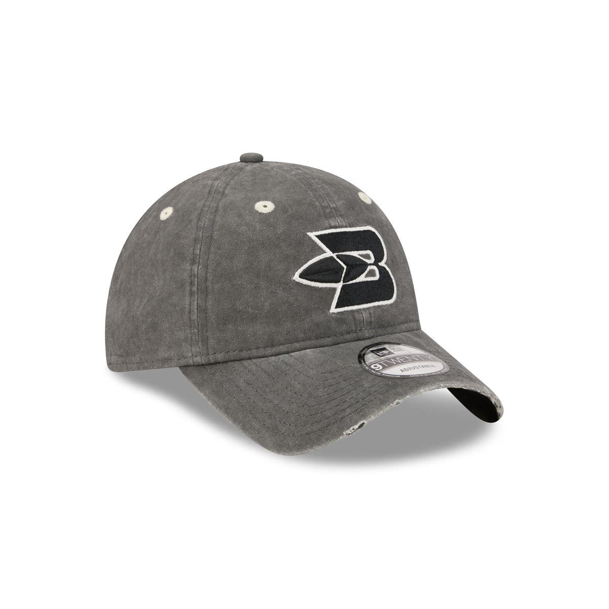 Buffalo Braves Washed Black Cotton 9TWENTY Adjustable Hat