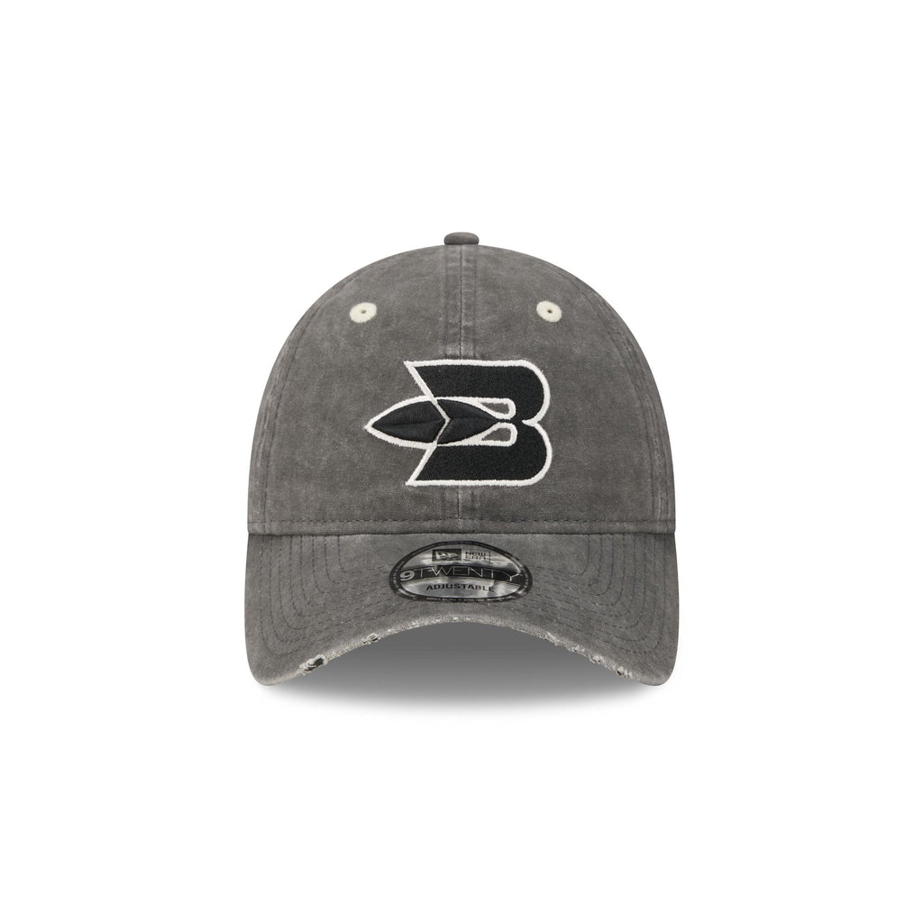 Buffalo Braves Washed Black Cotton 9TWENTY Adjustable Hat