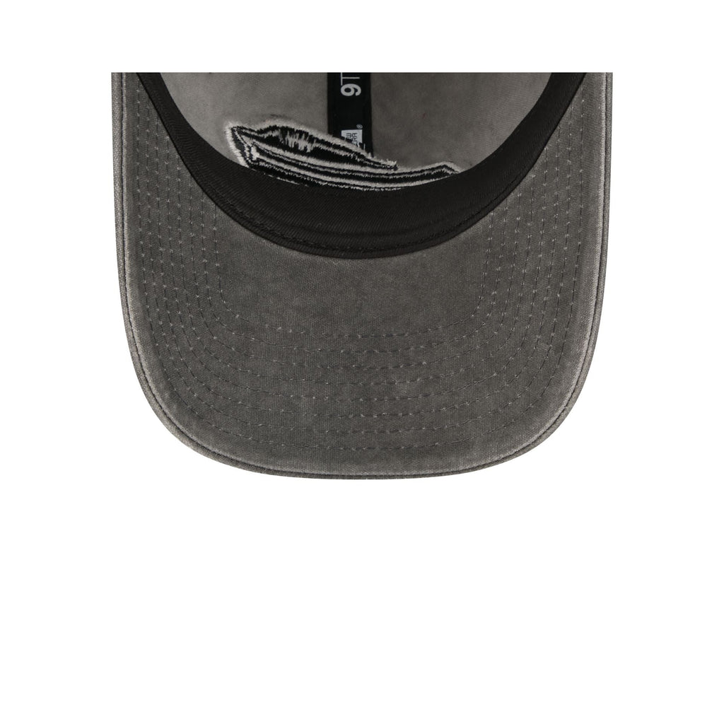 Buffalo Bills Washed Black Cotton 9TWENTY Adjustable Hat
