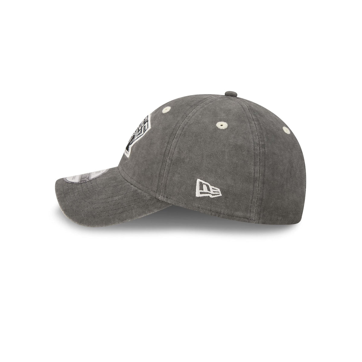 Vancouver Grizzlies Washed Black Cotton 9TWENTY Adjustable Hat