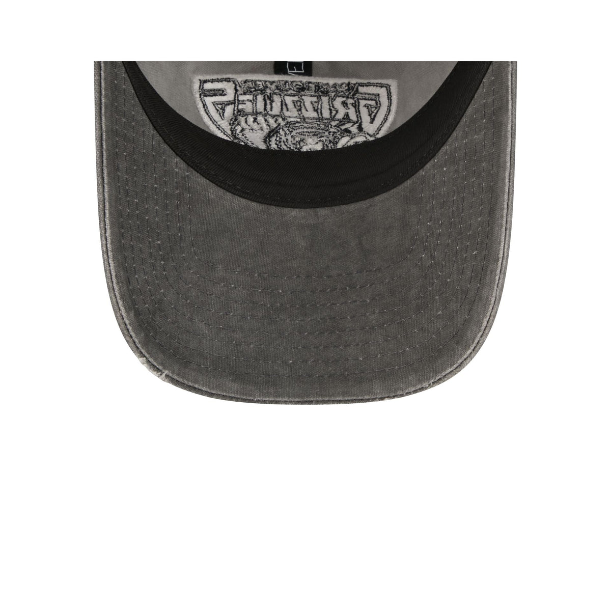 Vancouver Grizzlies Washed Black Cotton 9TWENTY Adjustable Hat