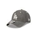 Los Angeles Dodgers Washed Black Cotton 9TWENTY Adjustable Hat