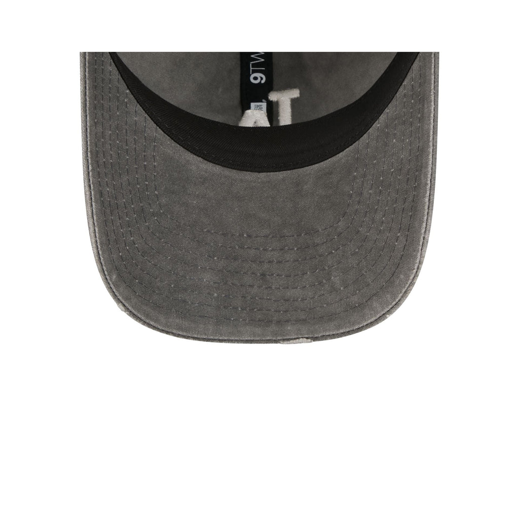 Los Angeles Dodgers Washed Black Cotton 9TWENTY Adjustable Hat