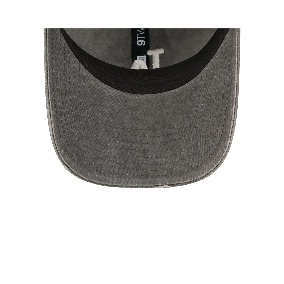 Los Angeles Dodgers Washed Black Cotton 9TWENTY Adjustable Hat