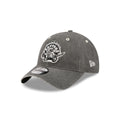 Toronto Raptors Washed Black Cotton 9TWENTY Adjustable Hat