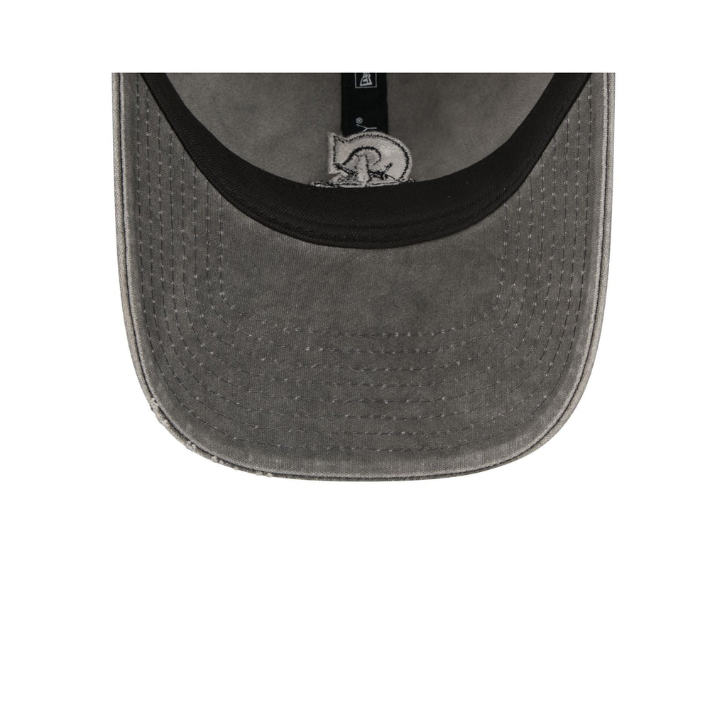 Seattle Mariners Washed Black Cotton 9TWENTY Adjustable Hat