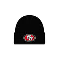 San Francisco 49ers Black Cuff Knit Beanie Hat