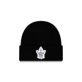 Toronto Maple Leafs Black Cuff Knit Beanie Hat