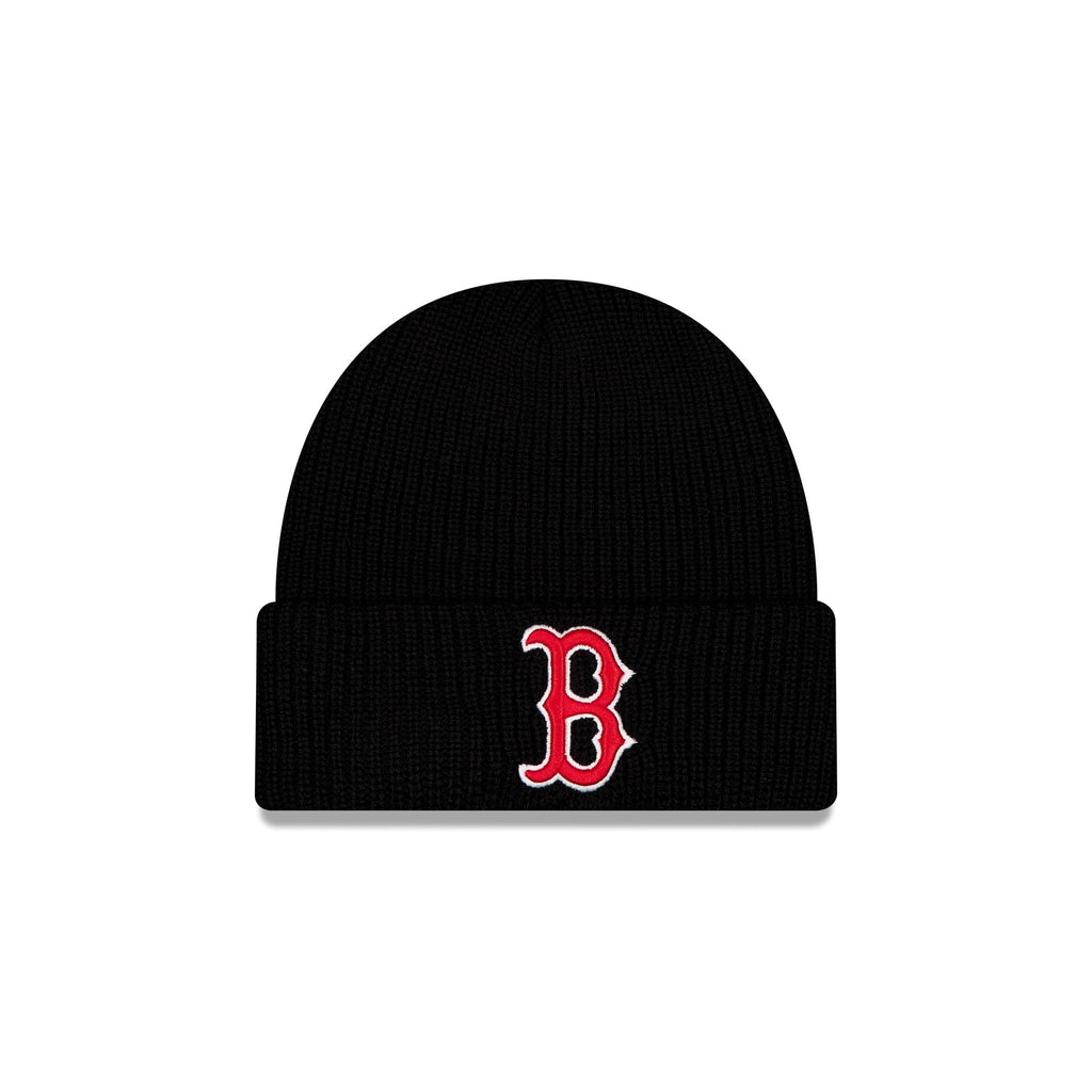 Boston Red Sox Black Cuff Knit Beanie Hat