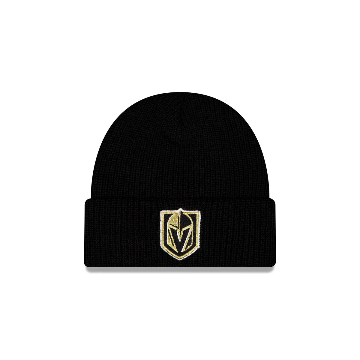 Vegas Golden Knights Black Cuff Knit Beanie Hat