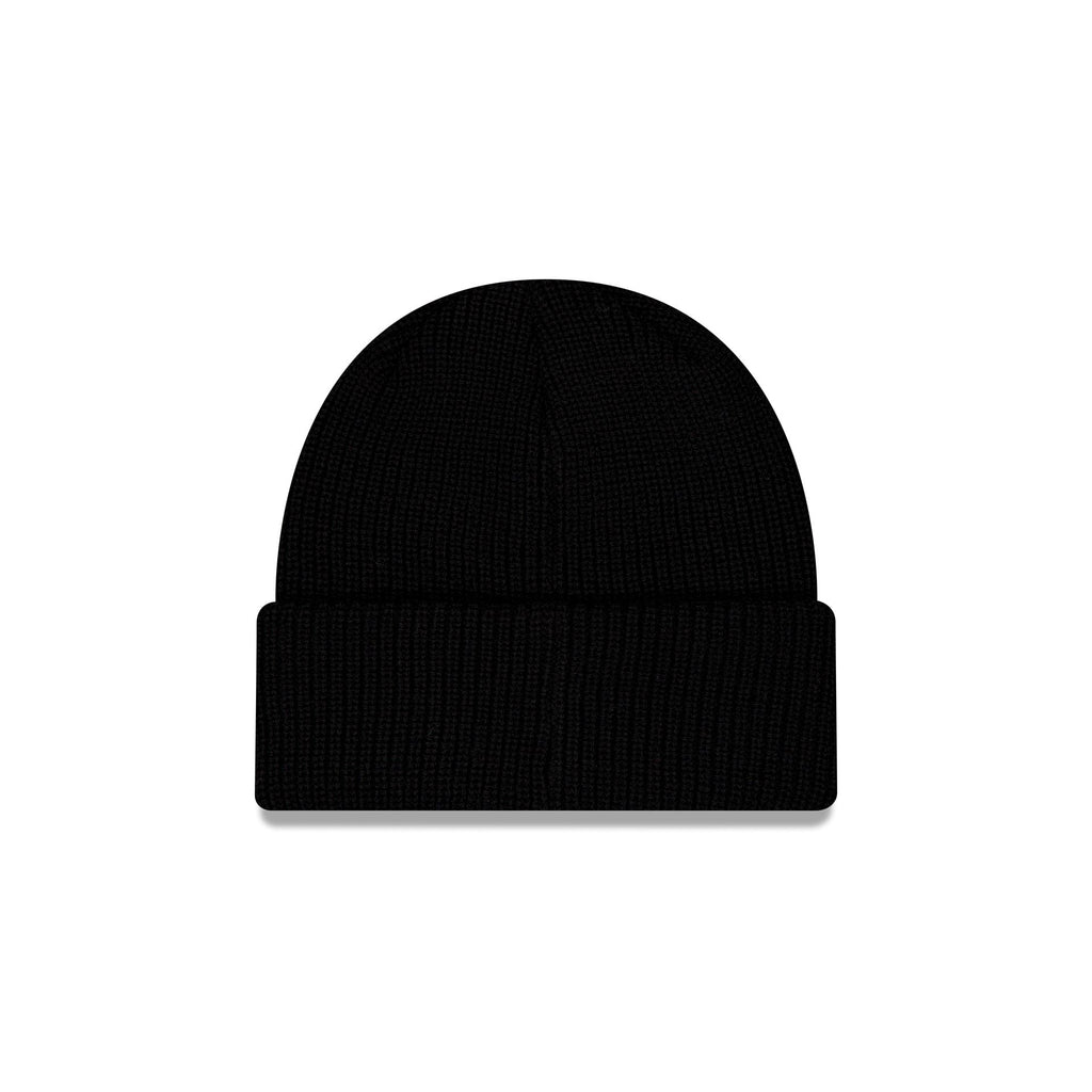 Miami Dolphins Black Cuff Knit Beanie Hat
