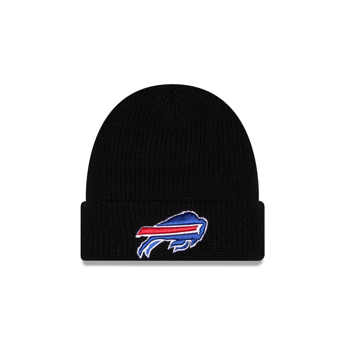 Buffalo Bills Black Cuff Knit Beanie Hat