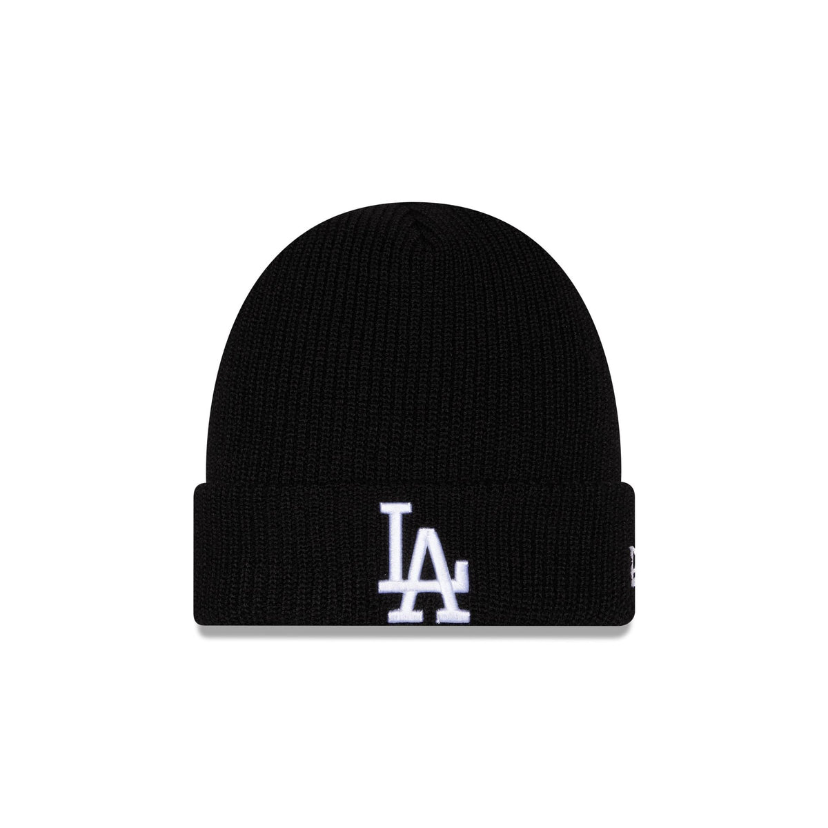 Los Angeles Dodgers Black Cuff Knit Beanie Hat