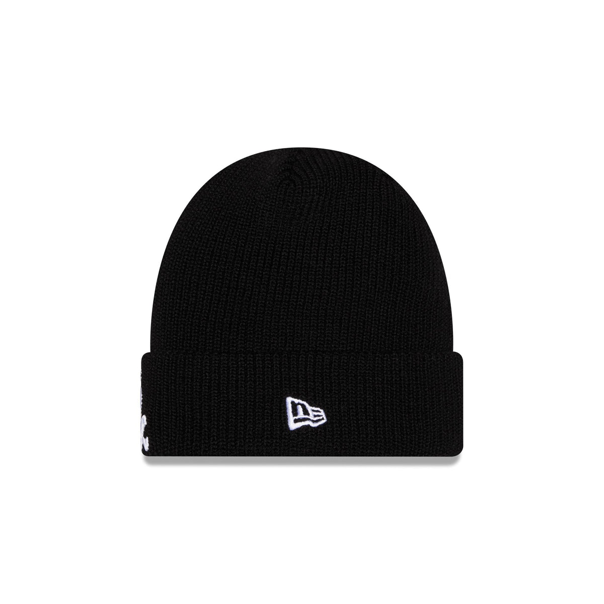 Chicago White Sox Black Cuff Knit Beanie Hat