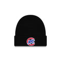 Chicago Cubs Black Cuff Knit Beanie Hat