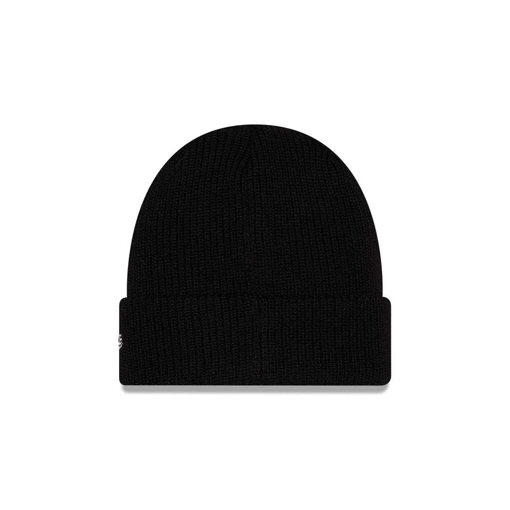 Chicago Cubs Black Cuff Knit Beanie Hat