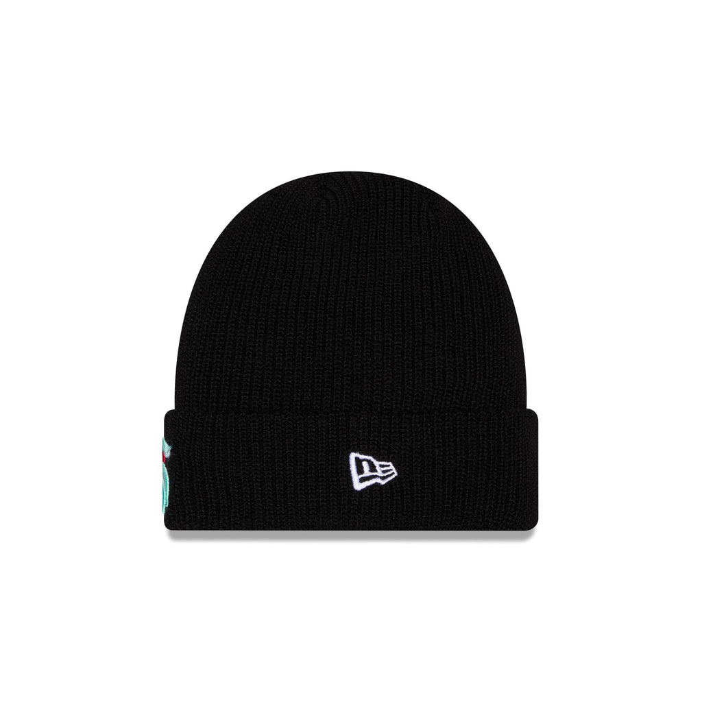 Seattle Kraken Black Cuff Knit Beanie Hat