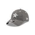 Houston Astros Washed Black Cotton 9TWENTY Adjustable Hat