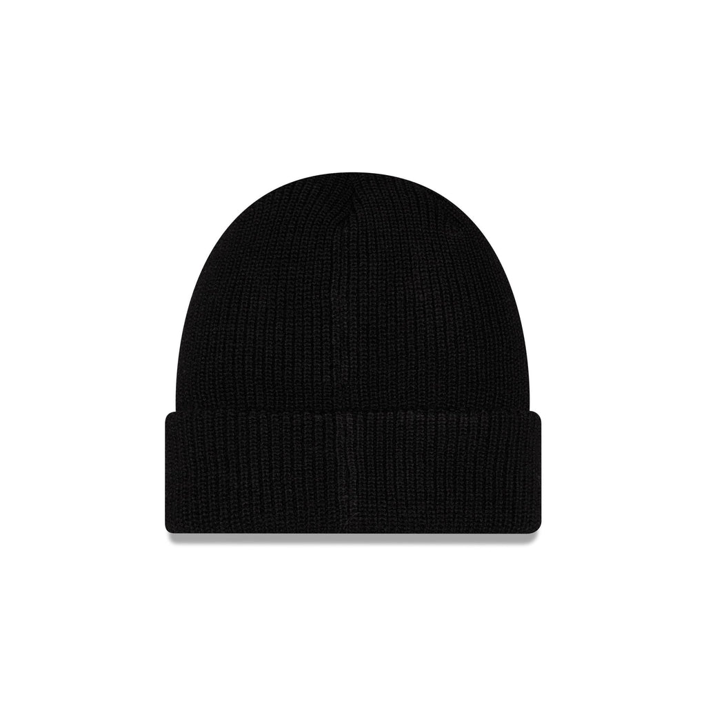 New York Rangers Black Cuff Knit Beanie Hat