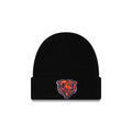 Chicago Bears Black Cuff Knit Beanie Hat